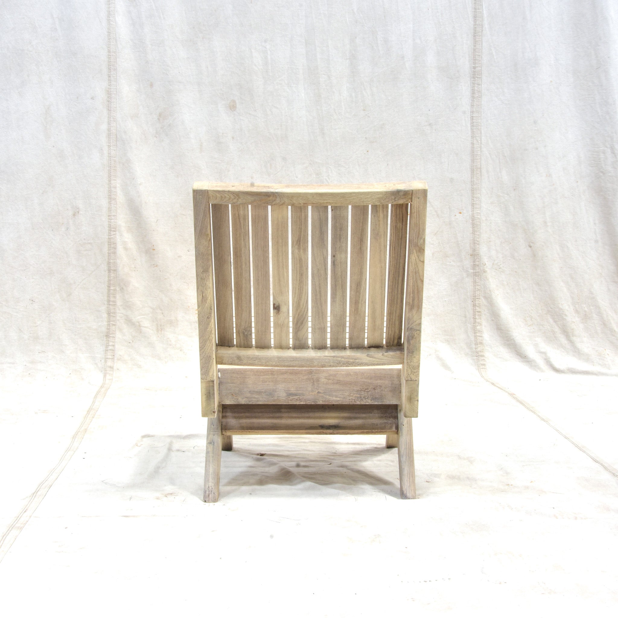 Pierre Jeanneret Slatted Armless Easy Chair-7